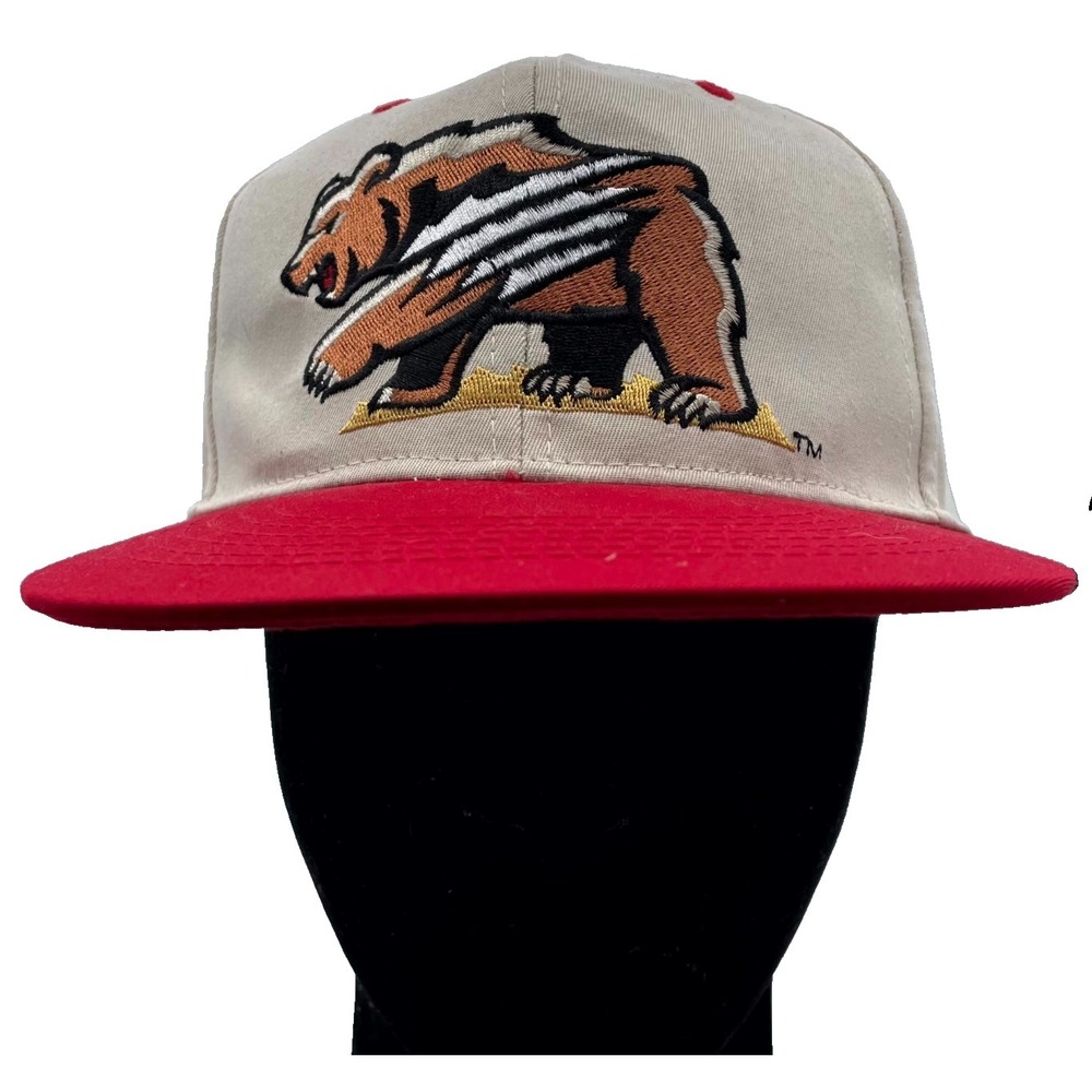 Fresno Grizzlies Baseball Cap Men One Size Beige Promotional Adventures Snapback